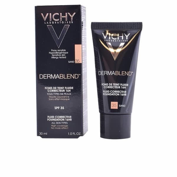 Flydende Makeup Foundation Dermablend Vichy Spf 35 30 ml - 55 - bronze 30 ml