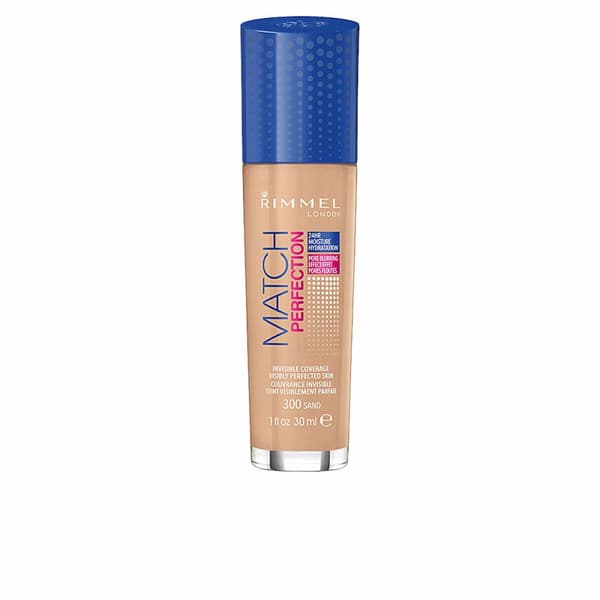 Flytande makeupbas Match Perfection Rimmel London (30 ml) - 103 - true ivory 30 ml