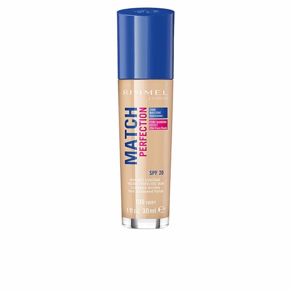 Flytande makeupbas Match Perfection Rimmel London (30 ml) - 103 - true ivory 30 ml