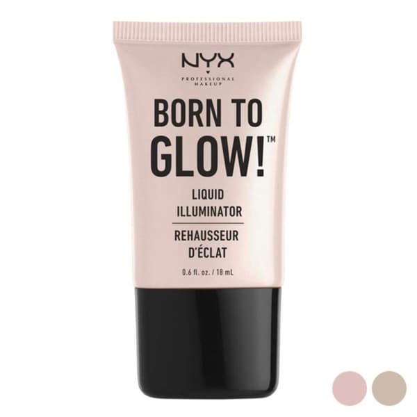 Highlighter Born To Glow! NYX (18 ml) - sunbeam 18 ml
