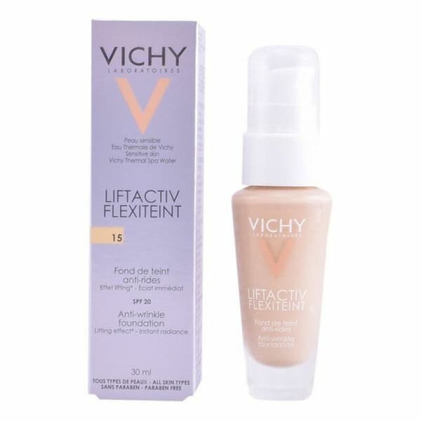 Flydende Makeup Foundation Liftactiv Flexiteint Vichy Spf 20 - 25 - nude