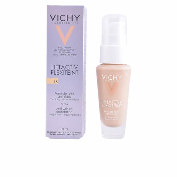 Flydende Makeup Foundation Liftactiv Flexiteint Vichy Spf 20 - 25 - nude