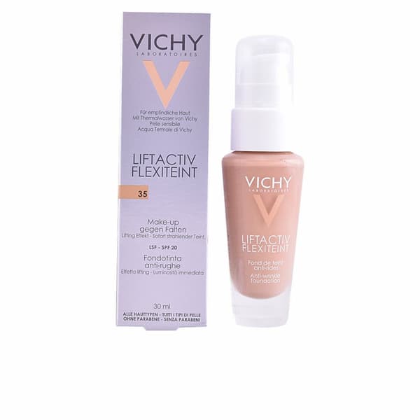 Flydende Makeup Foundation Liftactiv Flexiteint Vichy Spf 20 - 25 - nude
