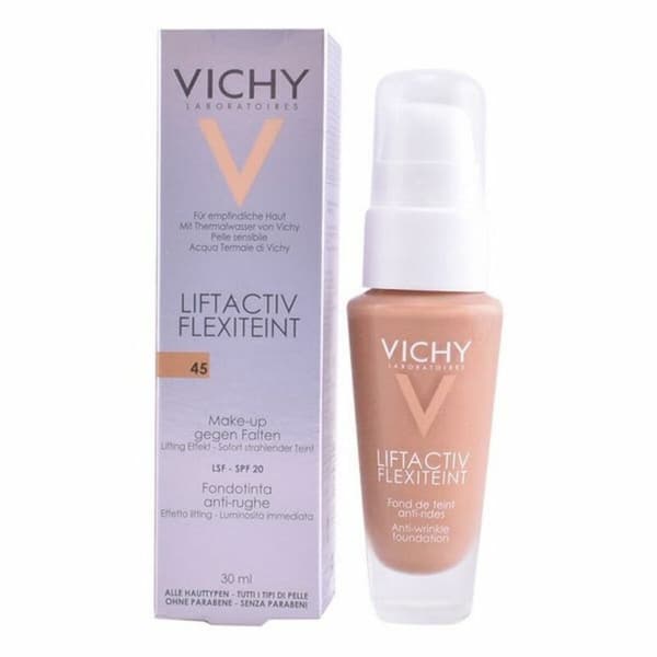 Flydende Makeup Foundation Liftactiv Flexiteint Vichy Spf 20 - 45 - gold