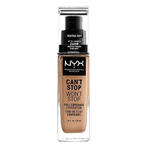 Flydende makeup foundation Can't Stop Won't Stop NYX (30 ml) (30 ml) - neutral buff