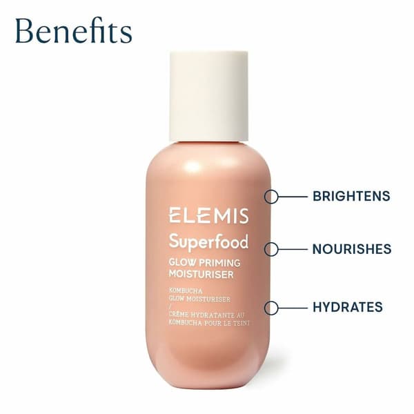 Make-up primer Elemis Glow Priming Moisturiser Fugtgivende 60 ml