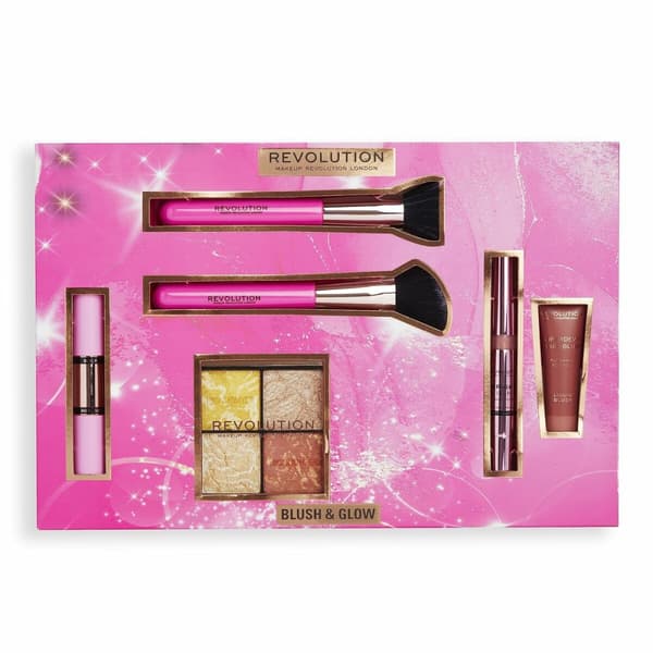 Makeup Sæt Revolution Make Up Blush & Glow 6 Dele