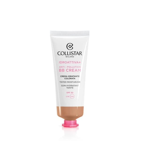 Fugtighedscreme med Farve Collistar Iddroattiva+ Nº 3 dark Spf 30 50 ml Anti-forurening