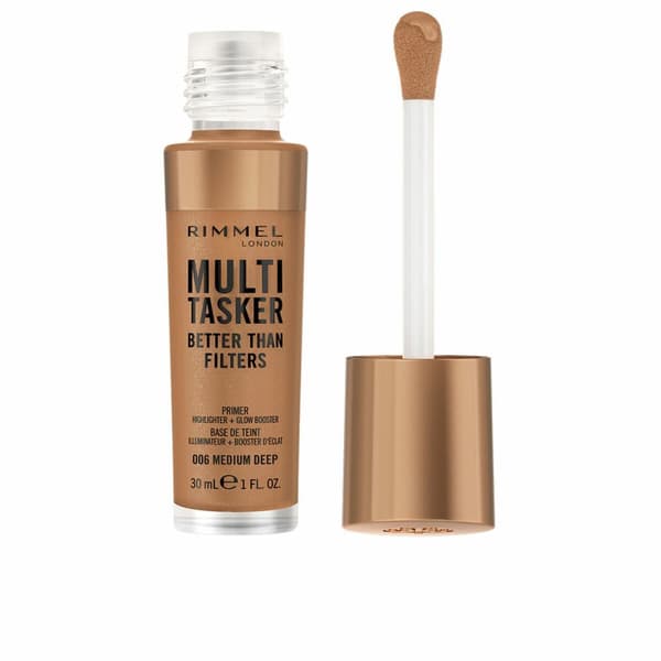 Make-up primer Rimmel London THE MULTI-TASKER Nº 006 Medium deep 30 ml Lysreflekterende