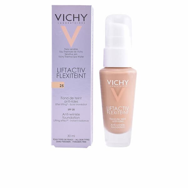 Flytende Foundationsminke Liftactiv Flexiteint Vichy Spf 20 - 45 - gold