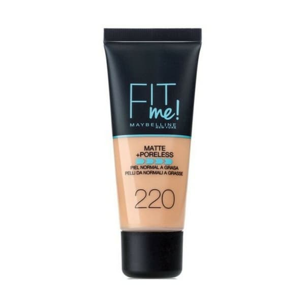 Flytende Sminke-base Fit me Maybelline 30 ml - 124 - soft sand