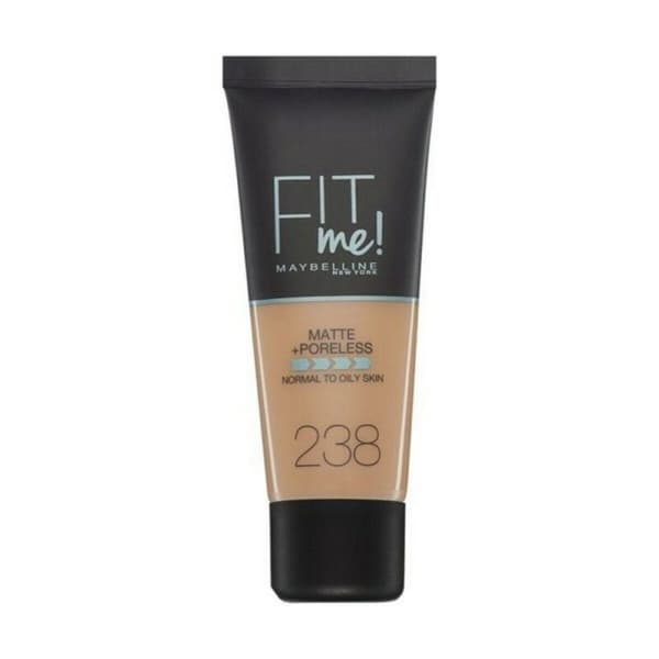 Flytende Sminke-base Fit me Maybelline 30 ml - 124 - soft sand