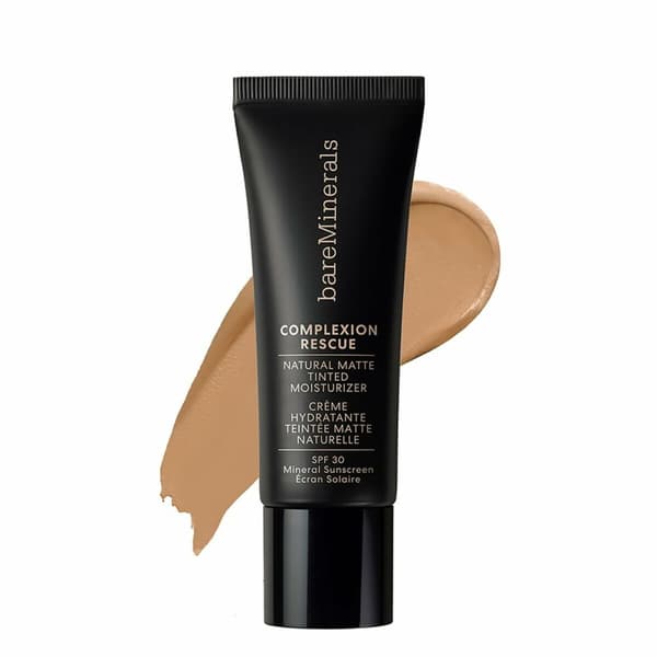 Hydrerende krem med farge bareMinerals Complexion Rescue Tan Amber Spf 30 35 ml