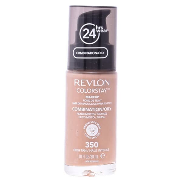 Nestemäinen meikin pohjustusaine Colorstay Revlon 309974700108 (30 ml) - 350 - Rich tTan - 30 ml