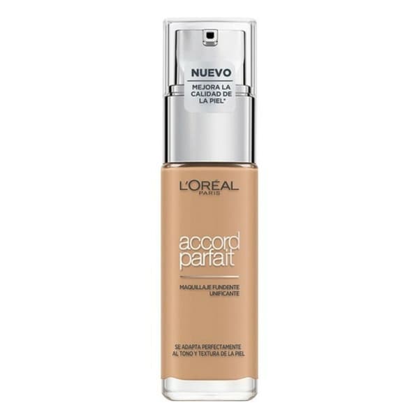 Nestemäinen meikin pohjustusaine Accord Parfait L'Oreal Make Up (30 ml) (30 ml) - 3R-beige rose 30 ml