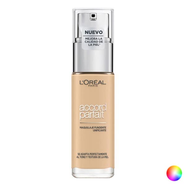 Nestemäinen meikin pohjustusaine Accord Parfait L'Oreal Make Up (30 ml) (30 ml) - 5R/5C-rose sand 30 ml