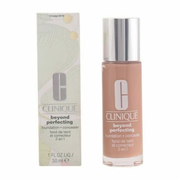 Nestemäinen meikin pohjustusaine Clinique Beyond Perfecting Kasvojen korjaaja Nº 21 Cream caramel 30 ml