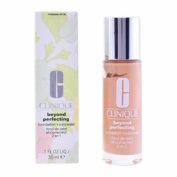Nestemäinen meikin pohjustusaine Clinique Beyond Perfecting Kasvojen korjaaja Nº 21 Cream caramel 30 ml