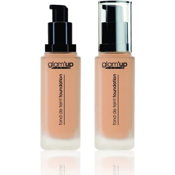 Glam'Up Paris - Fluid Foundation - Doseringsflaska med pump - N°1 - Ljusbeige