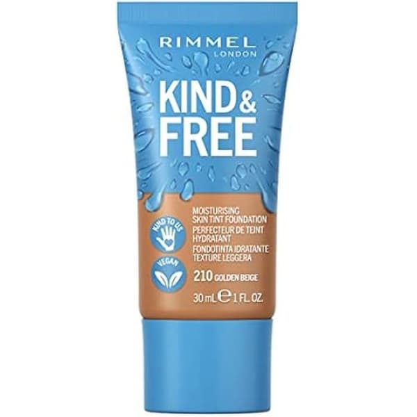 Foundation - RIMMEL - K&F Skin Tint 201 Classic Beige - Återfuktande - Vegansk - Doftfri