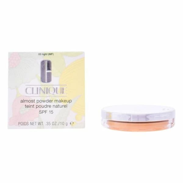 Jauhemainen meikki Almost Powder Clinique Spf 15 Spf 15 10 g - 03 - Light - 10 g