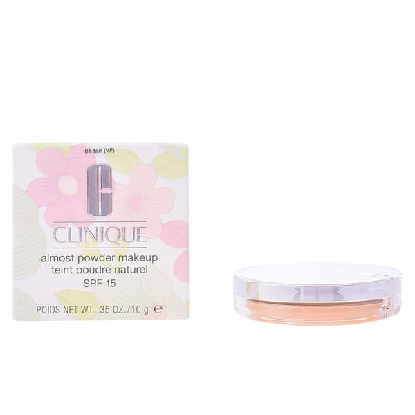 Jauhemainen meikki Almost Powder Clinique Spf 15 Spf 15 10 g - 03 - Light - 10 g