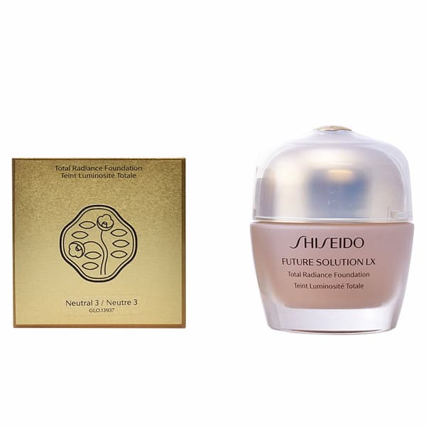 Nestemäinen meikki Future Solution LX Shiseido (30 ml) - 3 - Golden