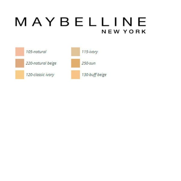 Kompaktipuuterit Fit Me Maybelline - 105-natural