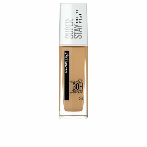 Nestemäinen meikin pohjustusaine Superstay Activewear 30h Maybelline 30 ml - 05-true ivory