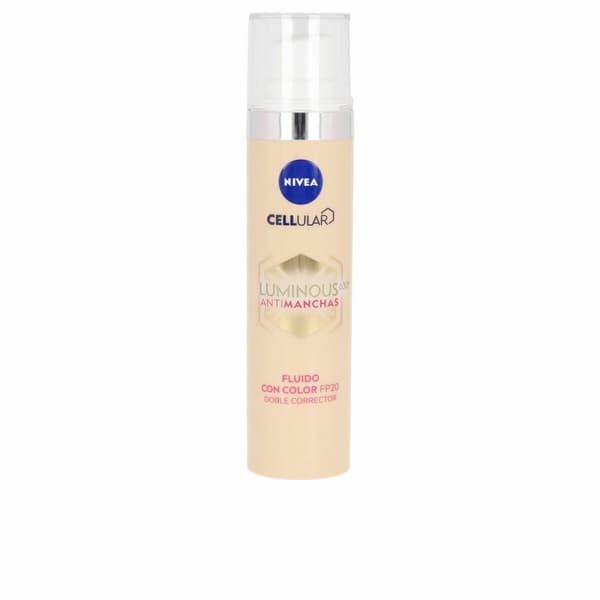 Värillinen kosteusvoide Nivea Luminous Antimanchas Spf 20 40 ml