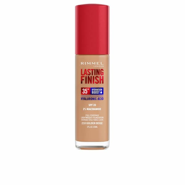 Pohjameikkivoide Rimmel London Lasting Finish Nº 210 Golden Beige Spf 20 30 ml