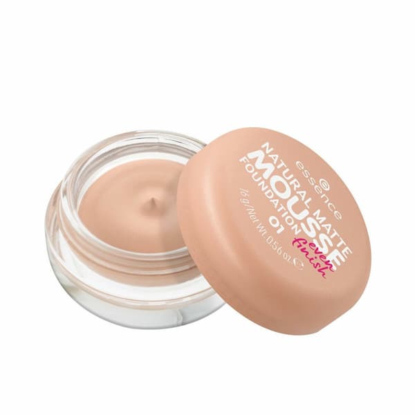 Mousse-pohjameikki Essence NATURAL MATTE Nº 01 16 g