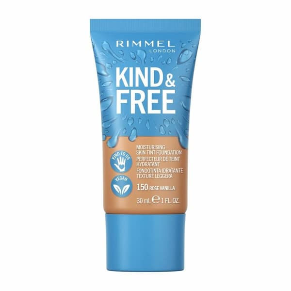 Cremet Make Up Foundation Rimmel London Kind & Free 150-rose vanilla (30 ml)