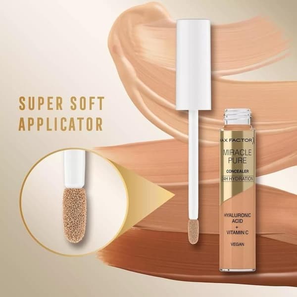 MAX FACTOR 24H PURE MIRACLE CORRECTOR hyaluronsyra Vit C 04 Medium