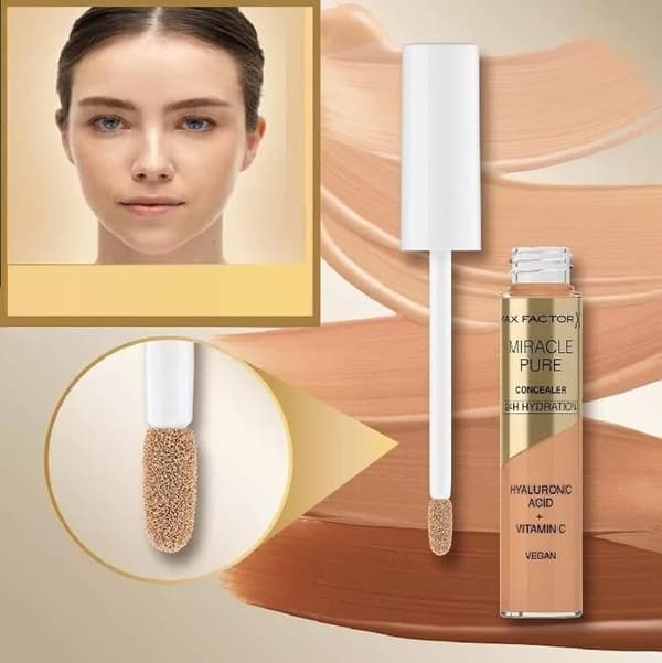 MAX FACTOR 24H PURE MIRACLE CORRECTOR hyaluronsyra Vit C 04 Medium