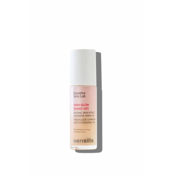 Nestemäinen meikin pohjustusaine Sensilis SKIN GLOW Nº 02 Beige 30 ml