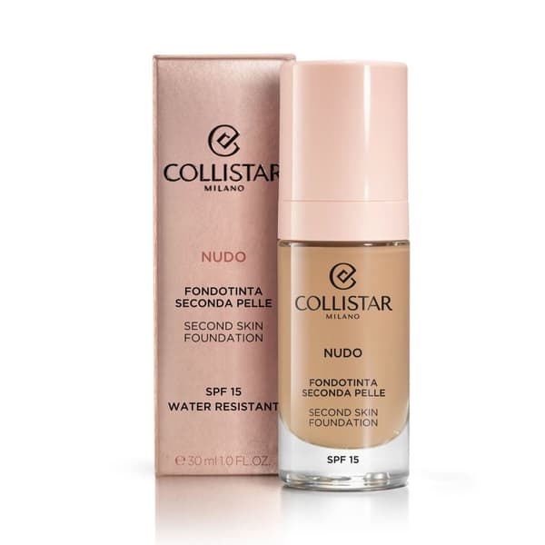 Nestemäinen meikin pohjustusaine Collistar NUDO Nº 3N Naturale Spf 15 30 ml