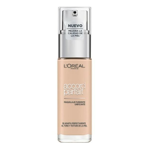 Flytande makeupbas Accord Parfait L'Oreal Make Up (30 ml) (30 ml) - 6N-miel 30 ml