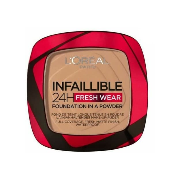Basmakeup - pulver L'Oreal Make Up Infaillible Fresh Wear Nº 120 (9 g)