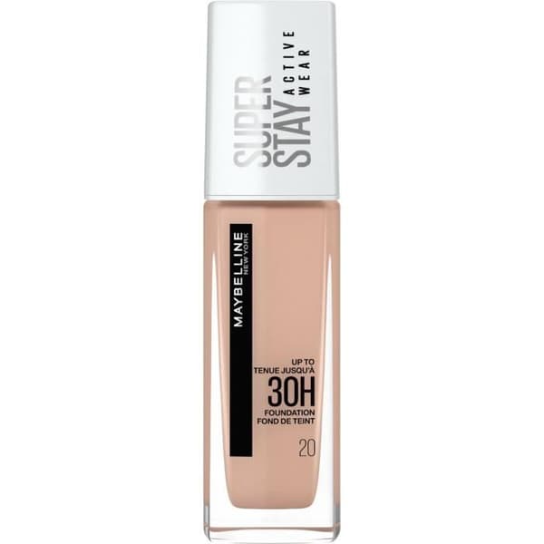 MAYBELLINE NEW YORK Superstay 30H Foundation N°20 Eclat Beige 30 ml