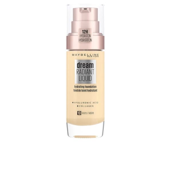 Flydende makeup foundation Dream Radiant Liquid Maybelline (30 ml) (30 ml) - 010-ivory