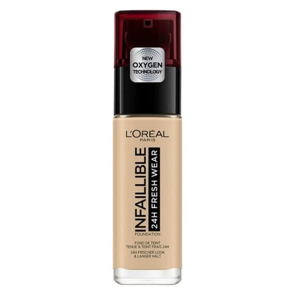 Nestemäinen meikin pohjustusaine Infaillible 24H L'Oreal Make Up (30 ml) (30 m) (30 ml) - 200-sable doré 30 ml