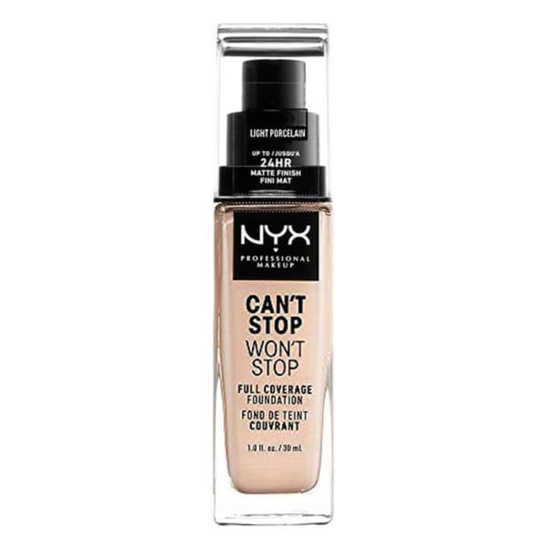 Nestemäinen meikin pohjustusaine Can't Stop Won't Stop NYX (30 ml) (30 ml) - alabaster 30