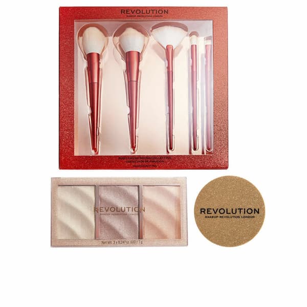 Meikkisetti Revolution Make Up Highlighter 3 Kappaletta