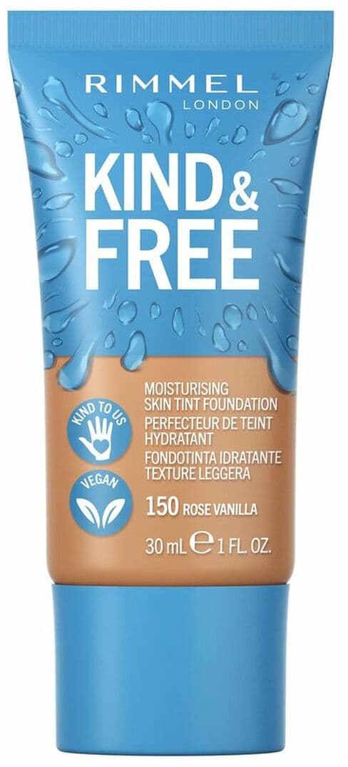 Crème Make-up Base Rimmel London Kind & Free 150-rose vanilla (30 ml)