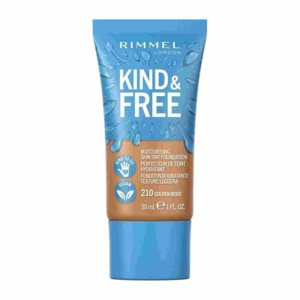RIMMEL LONDON KIND & FREE skin tint foundation #201-classic beige