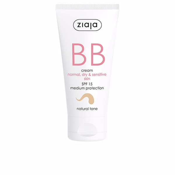 ZIAJA BB CREAM pieles normales, secas y sensibles SPF15 #natural 50 ml