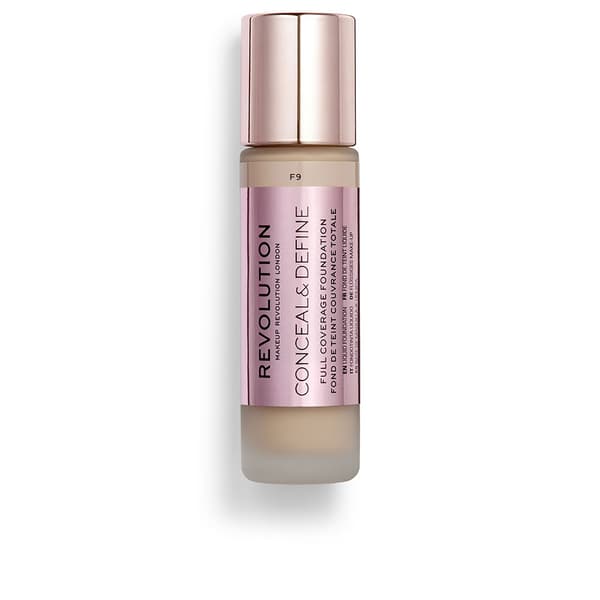 REVOLUTION MAKE UP CONCEAL & DEFINE Full Coverage Foundation CONCEAL & DEFINE #F9