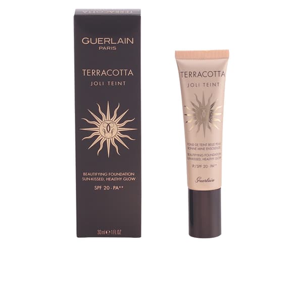GUERLAIN TERRACOTTA JOLI TEINT base for a beautiful tanned skin #Dark 30 ml