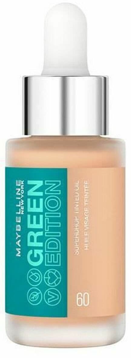 Liquid Make Up Base Maybelline Green Edition Nº 60 Oil (20 ml)